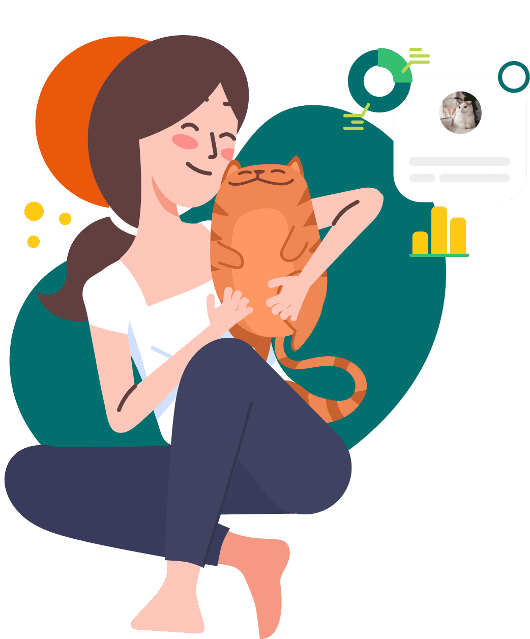 Pet Health Illustration